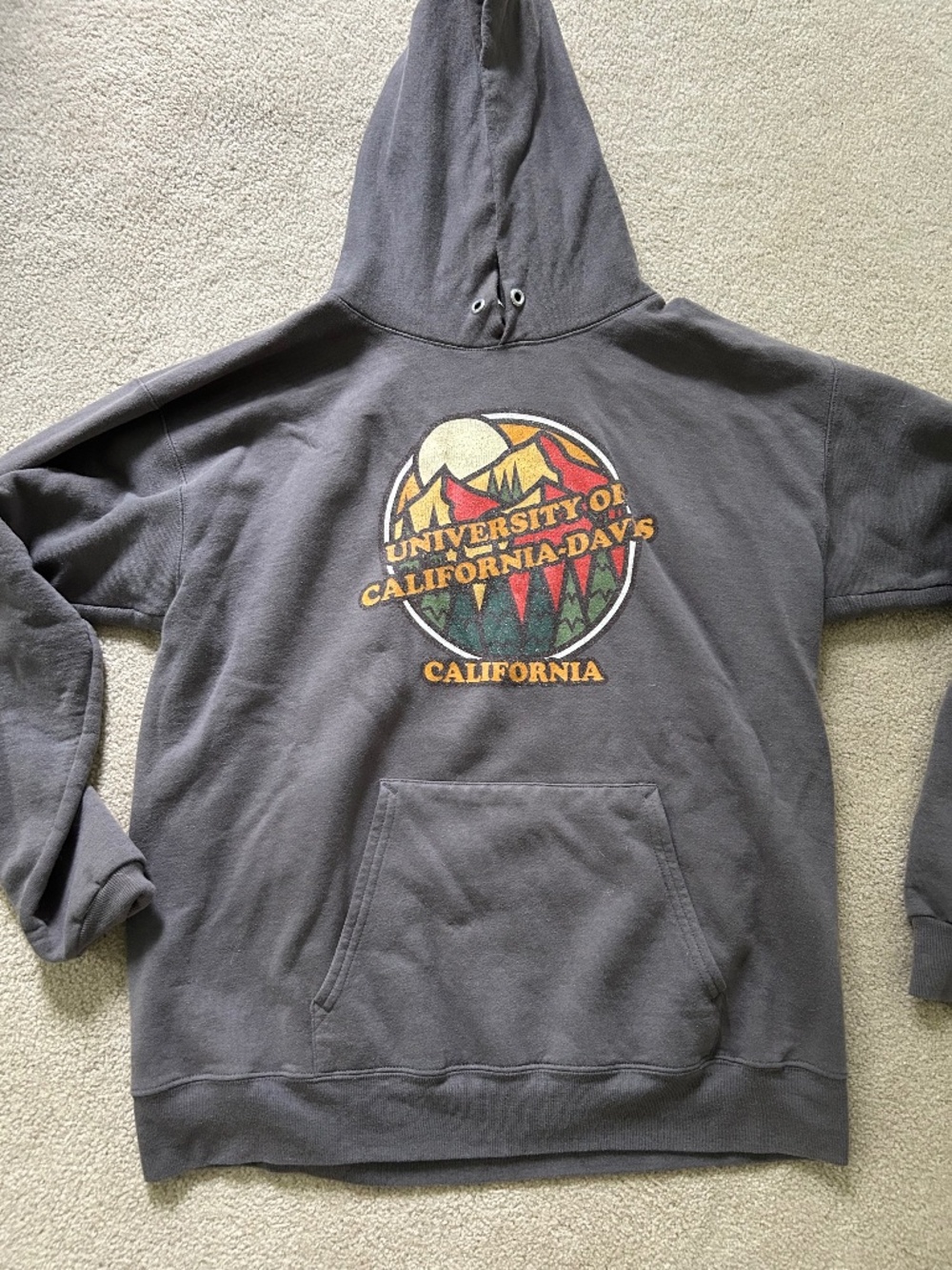 Vintage UC Davis hoodie